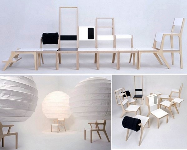 Multifunctional Modern Furniture Design Ideas, 8objects Set of ...