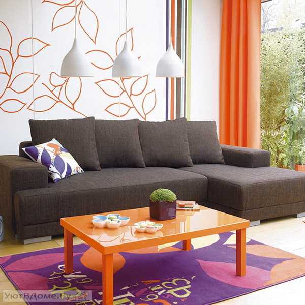 Modern Interior Design Ideas Celebrating Bright Orange Color Shades