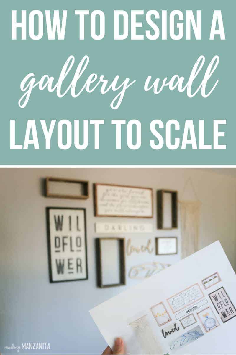 How to Plan a Gallery Wall Layout | Making Manzanita