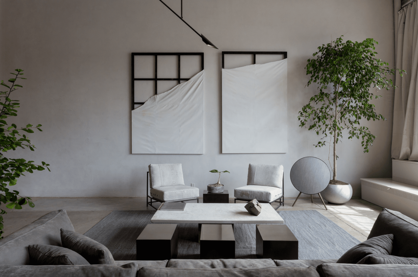 23 Sleek Industrial-Style Living Room Ideas