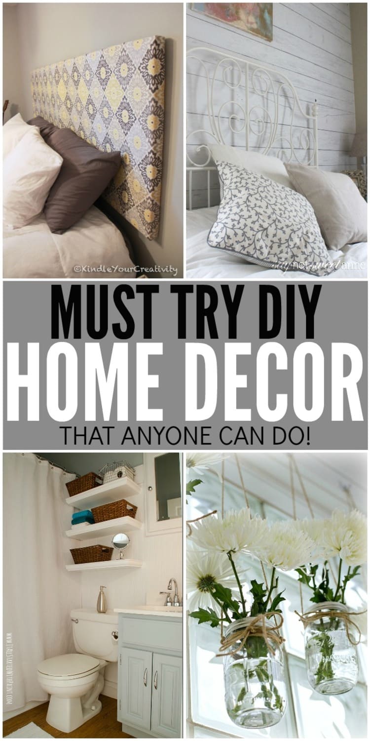 DIY Home Decor Ideas That Anyone Can Do