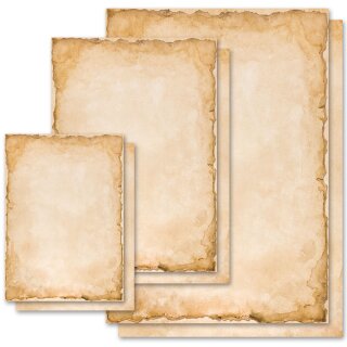 Motivpapier VINTAGE - Briefumschläge und Sets