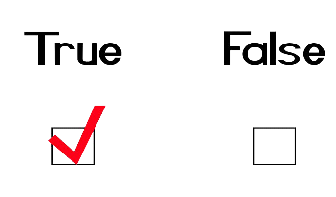 True And False PNG HD Image | PNG All