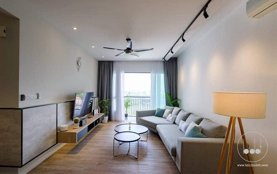 7 Gorgeous Scandinavian Living Room Designs in Malaysia - Recommend.my