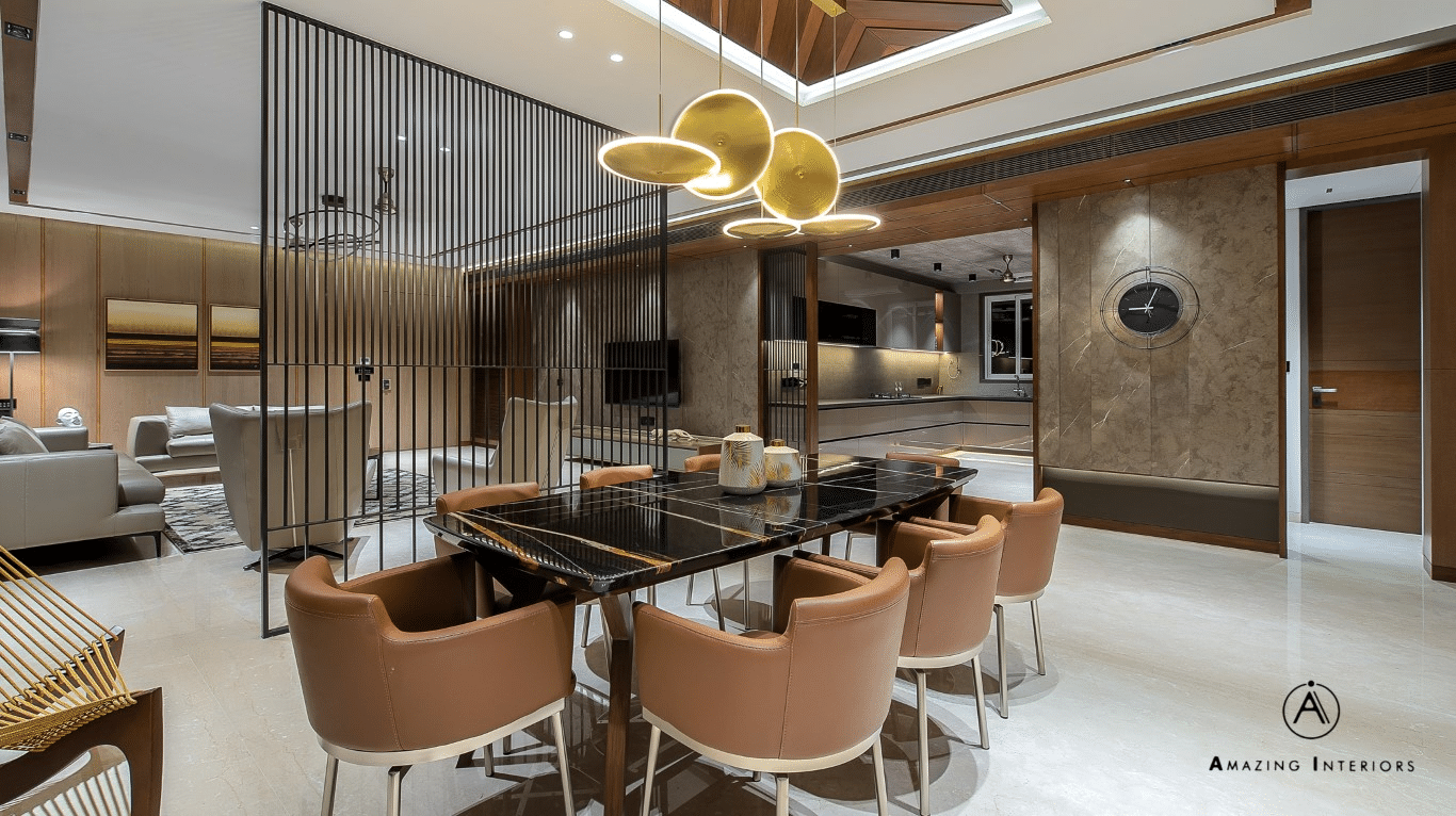 Divider Design Between Living Room And Dining | Baci Living Room
