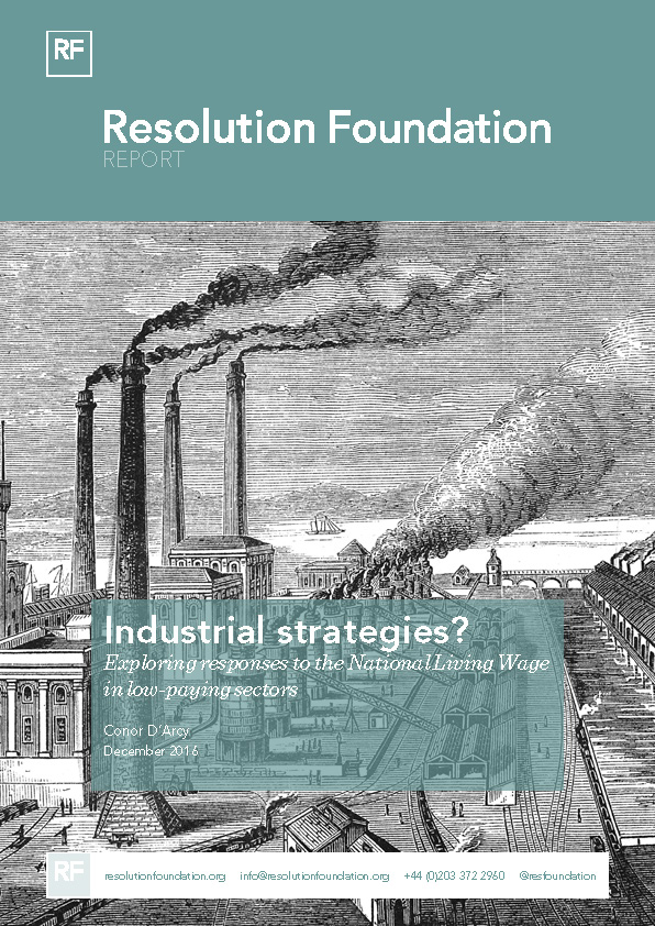 Industrial strategies? Exploring responses to the National Living Wage ...