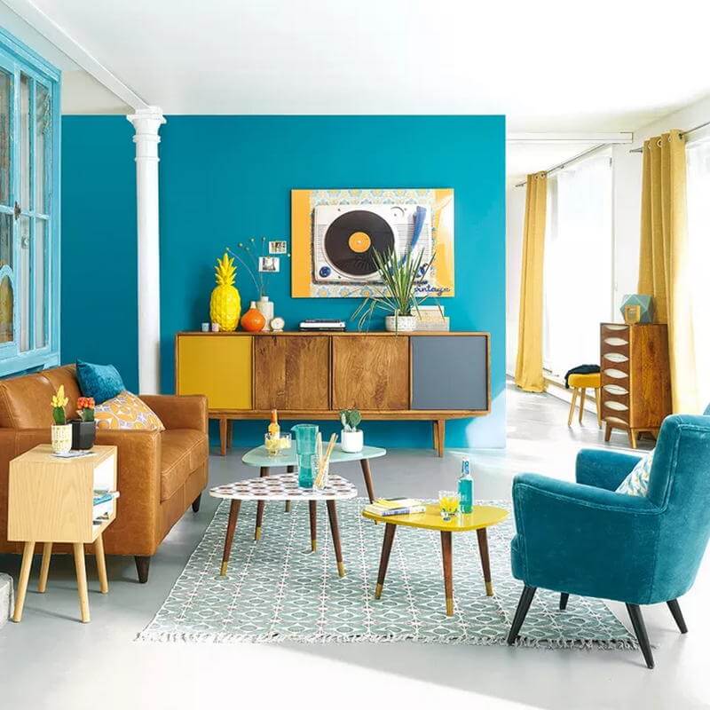 Vintage Living Room Ideas and Decor | Retro Vintage Style Fashion and ...