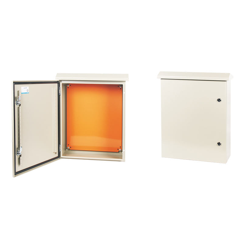 SPW Outdoor Weatherproof Steel Enclosure Box With Rain Roof - Saipwell