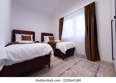 Modern Master Bedroom Luxury Mansion Interior Stock Photo 2233641589 ...