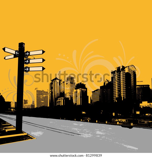 Modern Grunge Urban Graphic Design Stock Vector (Royalty Free) 81299839 ...