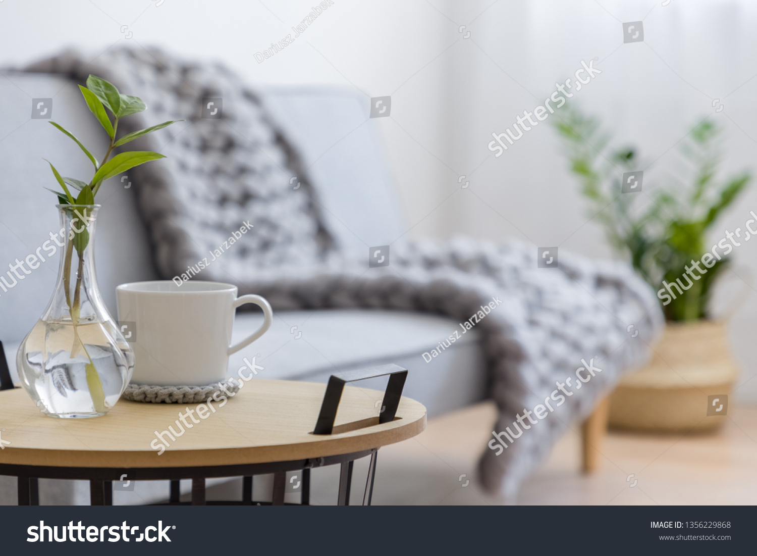 Modern Design Living Room Industrial Style Stock Photo 1356229868 ...