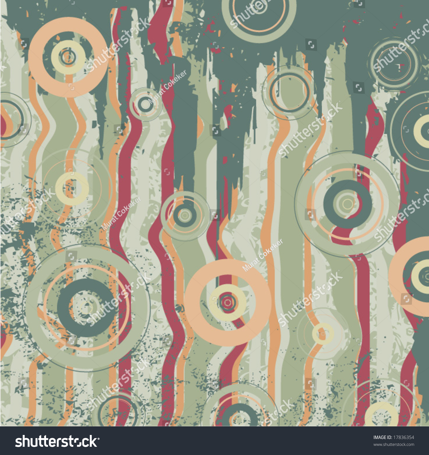 Grungy Vector Background Illustration Stock Vector (Royalty Free ...