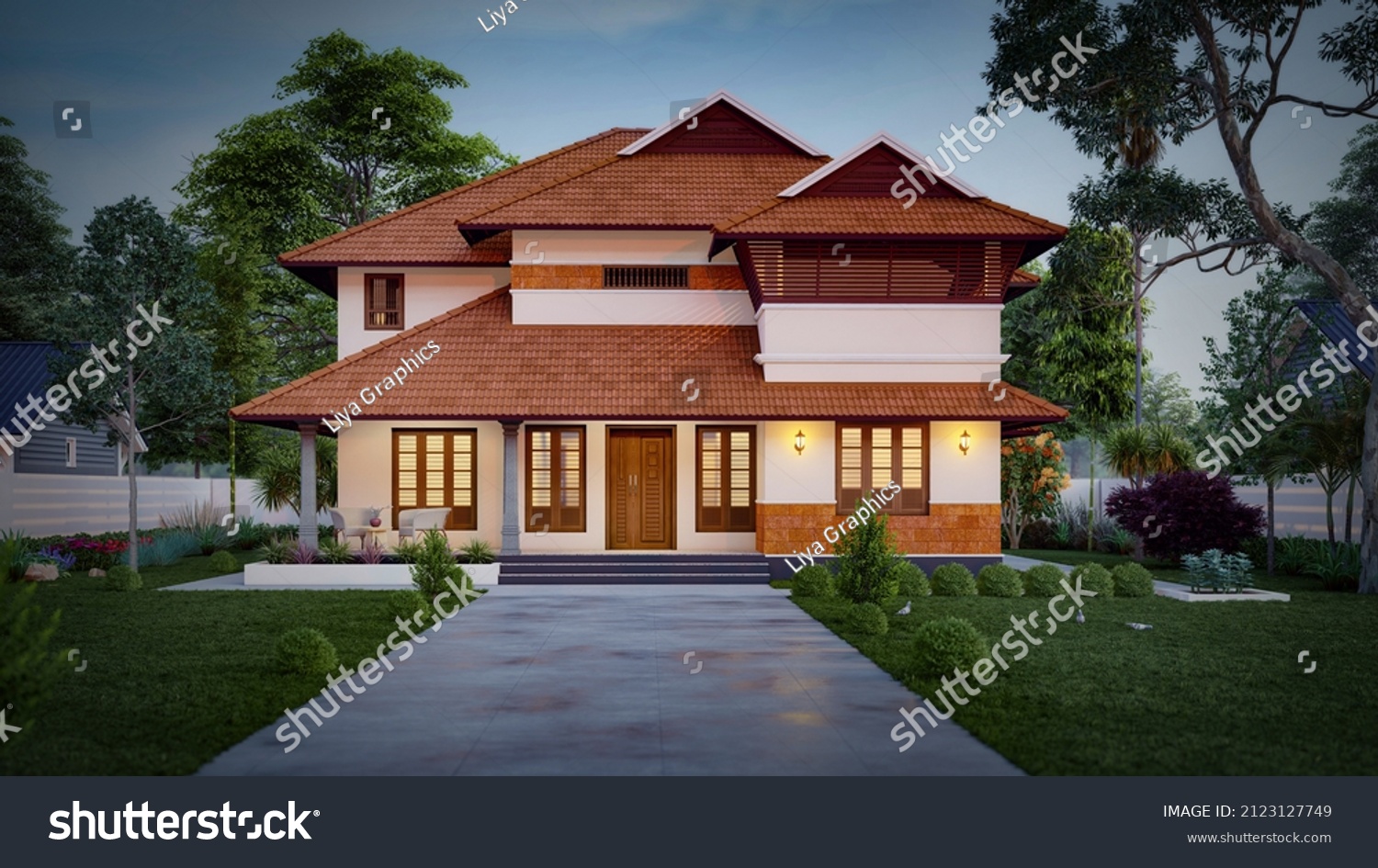 Kerala House Exterior Photos, Images and Pictures