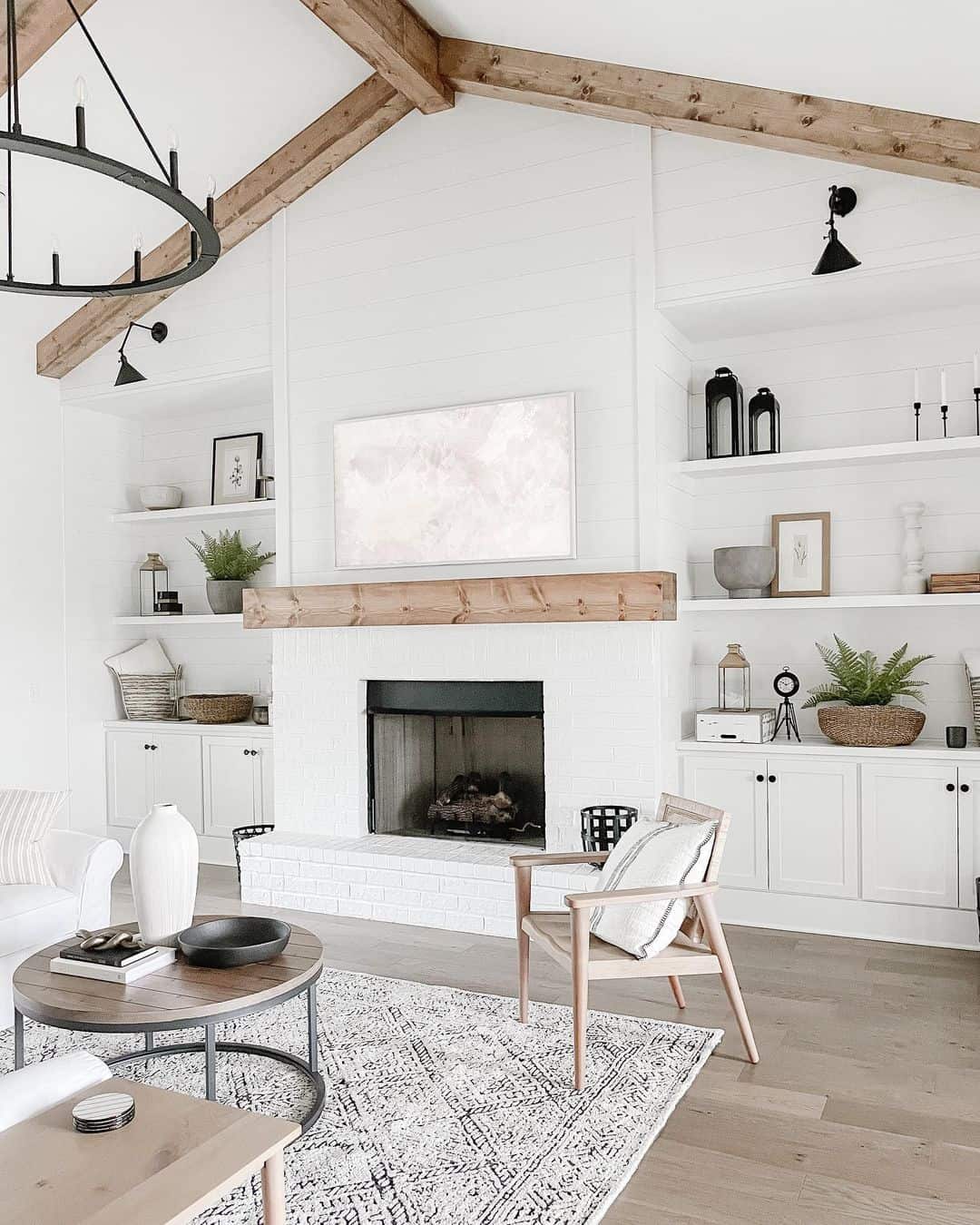 19 Amazing Rooms with Fireplace with Vaulted Ceiling Features