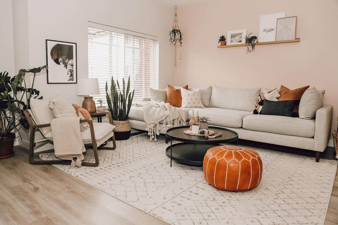 Boho Chic Living Room Layout - Soul & Lane