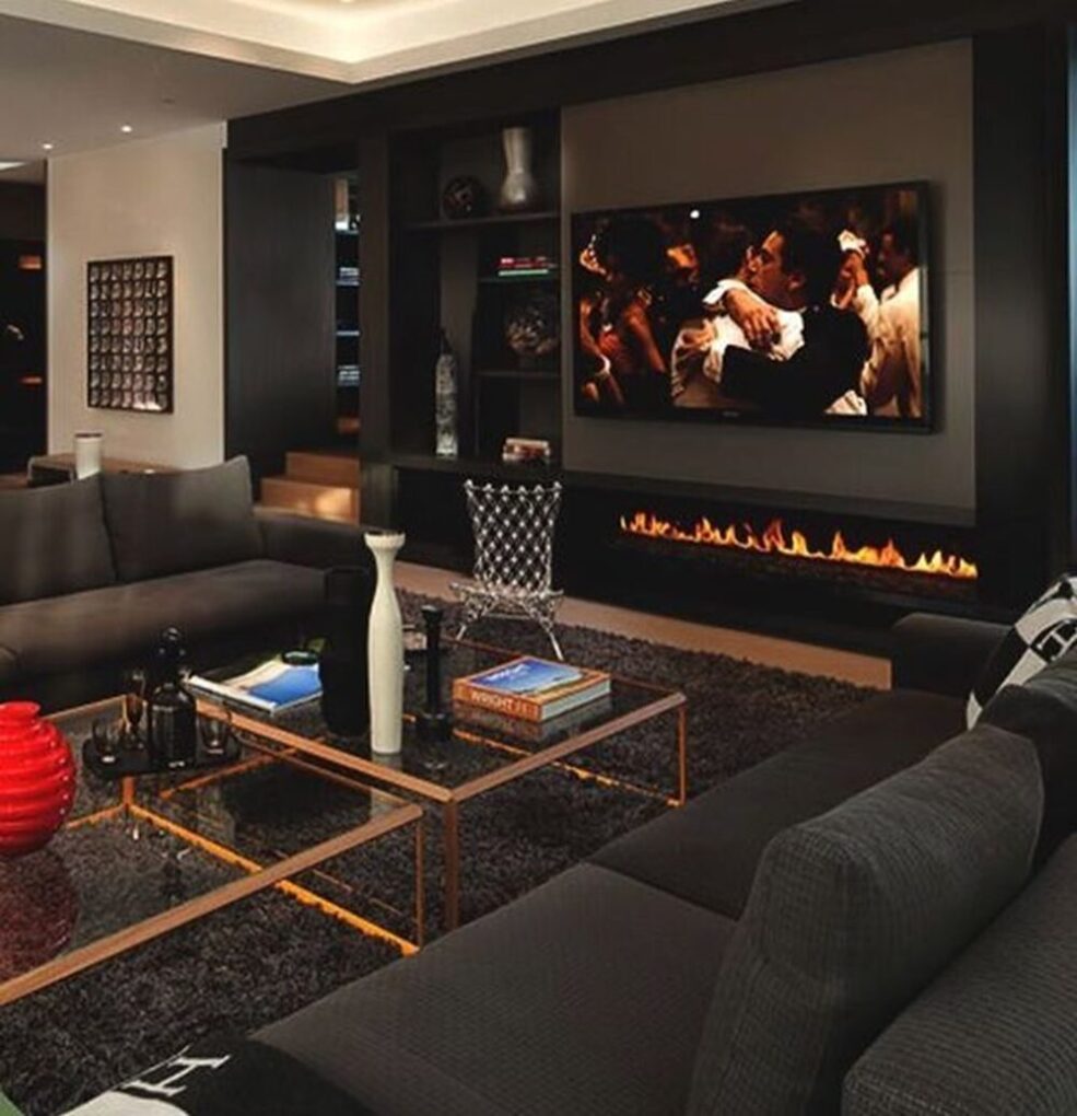 27 Dark Living Room to Master Moody Aesthetics - StoryNorth