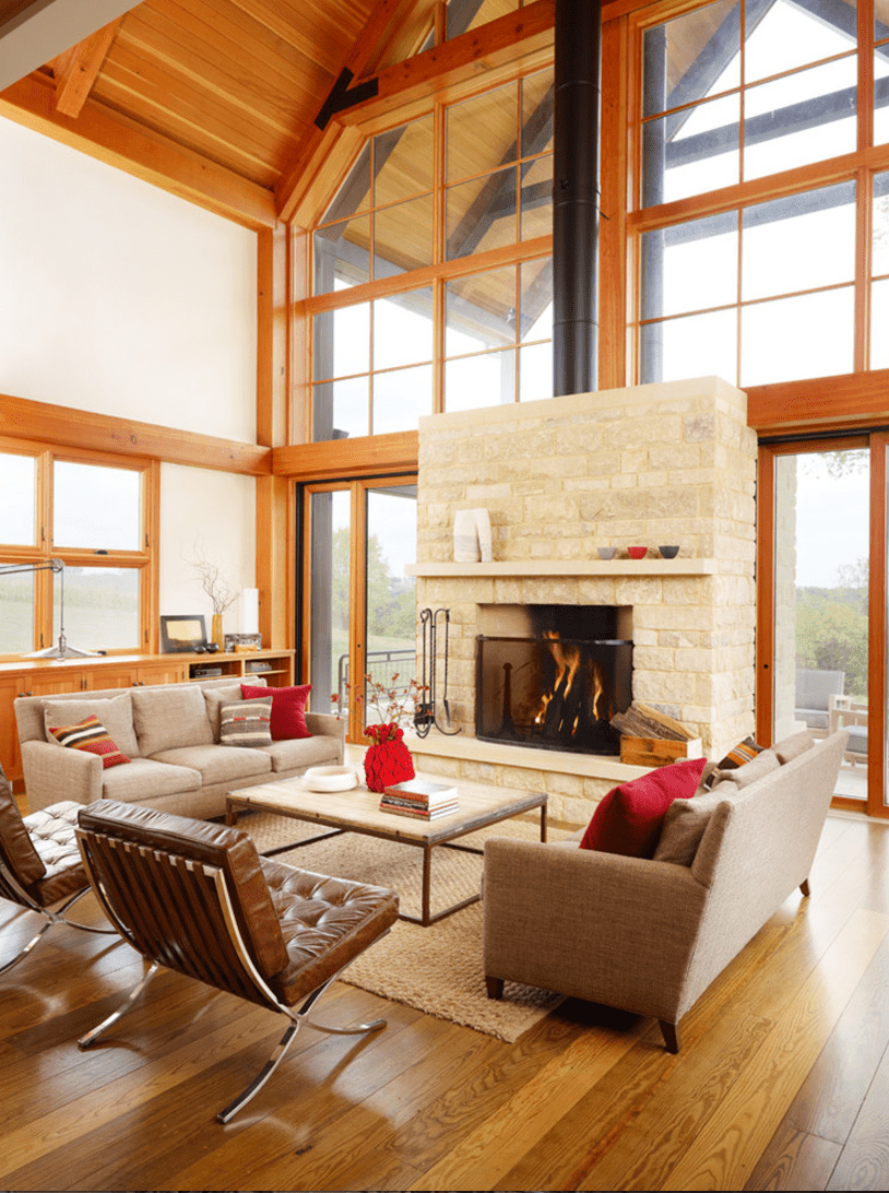 15 Farmhouse-Style Living Room Tips