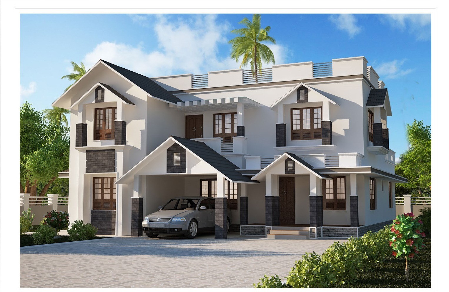 ️Kerala Home Design Photos Free Download| Gambr.co
